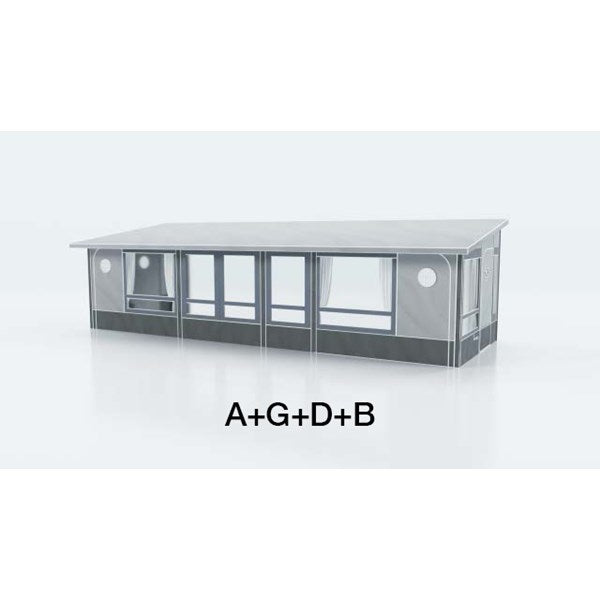 Isabella Villa 850X300 exkl frontpanel