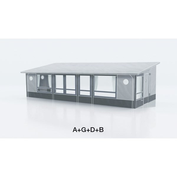 Isabella Villa 850X370 exkl frontpanel